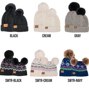 Simply Southern Mommy & Me Beanie sets